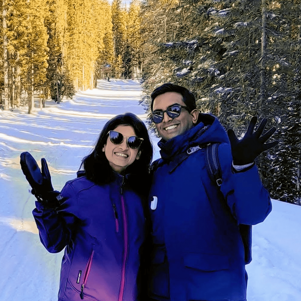Winter adventures with Anusha in Aspen